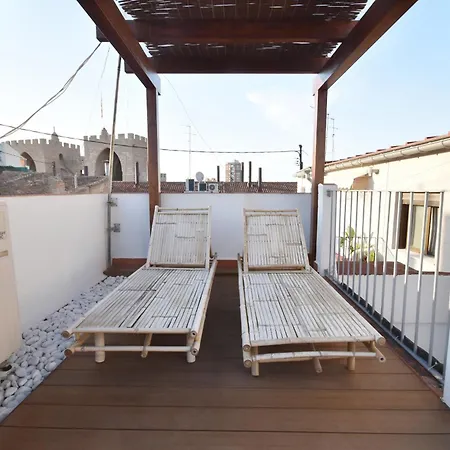Gran Con Terraza Cerca A Torres De Serrano Apartament *